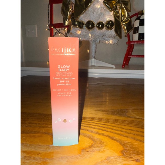 Pacifica Glow Baby Brightening Setting Mist SPF 45 Protection 1.7 fl oz - Picture 3 of 7
